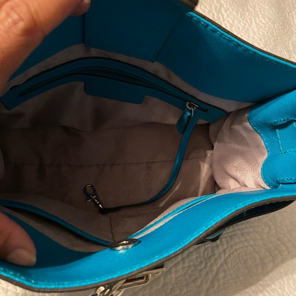 Michael Kors Handbag, turquoise, purse - Picture 5 of 5